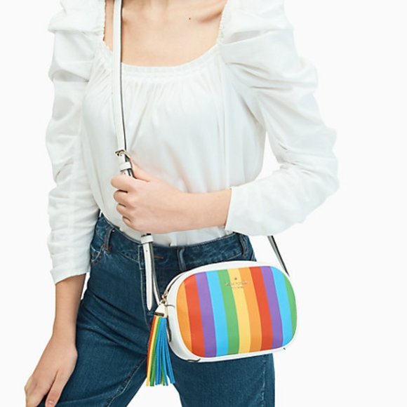 kate spade Handbags - Kate Spade Rainbow Crossbody